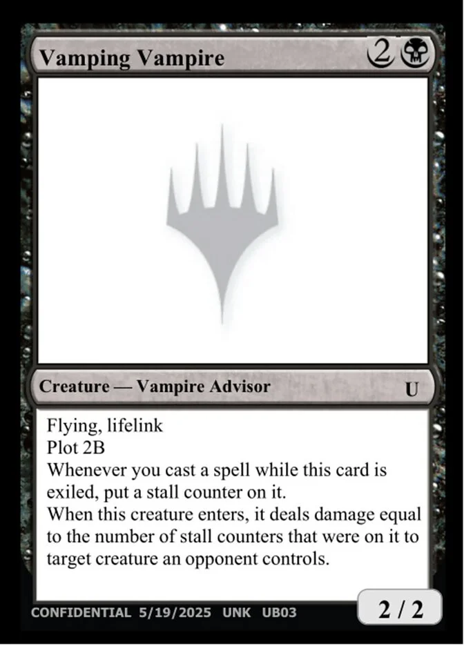 Vamping Vampire 「UNK/UB03a」「EN」