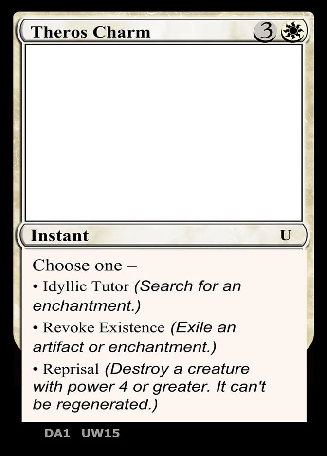Theros Charm 「UNK/UW15」「EN」