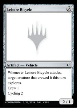 Leisure Bicycle #CA02a · Magic: The Gathering