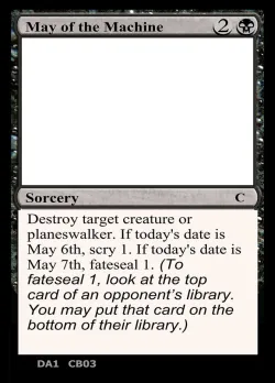May of the Machine #CB03 · Magic: The Gathering