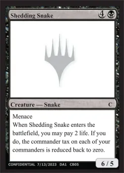 Shedding Snake #CB05 · Magic: The Gathering