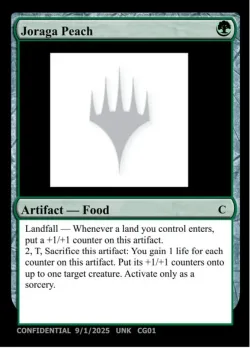 Joraga Peach #CG01 · Magic: The Gathering