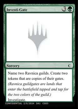Investi-Gate #CG03c · Magic: The Gathering