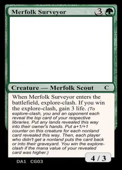 Merfolk Surveyor #CG03d · Magic: The Gathering