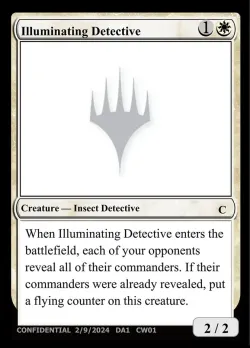 Illuminating Detective #CW01 · Magic: The Gathering