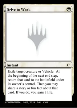 Drive to Work #CW11 · Magic: The Gathering
