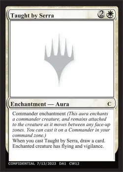 Taught by Serra #CW12 · Magic: The Gathering