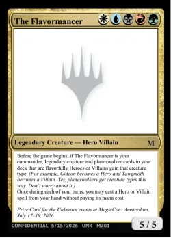 The Flavormancer #MZ01a · Magic: The Gathering
