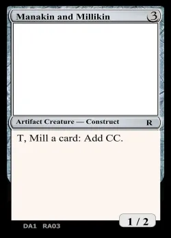 Manakin and Millikin #RA03c · Magic: The Gathering