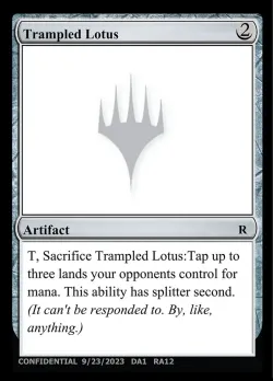 Trampled Lotus 「UNK/RA12b」「EN」
