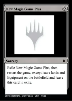 New Magic Game Plus #RC08 · Magic: The Gathering