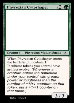 Phyrexian Cytoshaper #RG04 · Magic: The Gathering