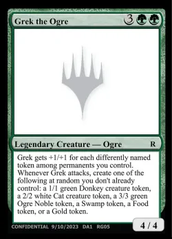 Grek the Ogre #RG05a · Magic: The Gathering