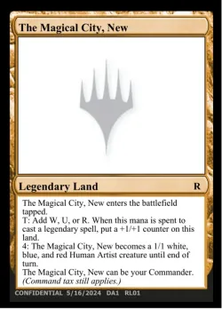 The Magical City, New #RL01b · Magic: The Gathering