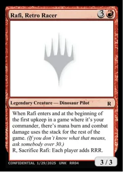 Rafi, Retro Racer #RR04e · Magic: The Gathering