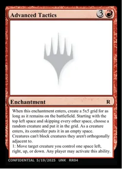Advanced Tactics #RR04g · Magic: The Gathering