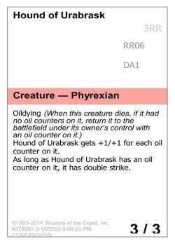 Hound of Urabrask #RR06 · Magic: The Gathering