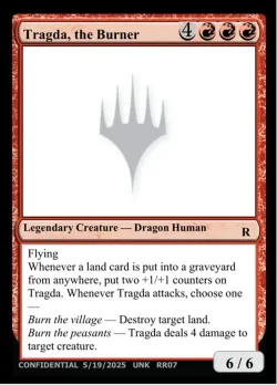Tragda, the Burner #RR07 · Magic: The Gathering