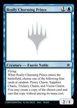 Really Charming Prince #RU02d · Magic: The Gathering
