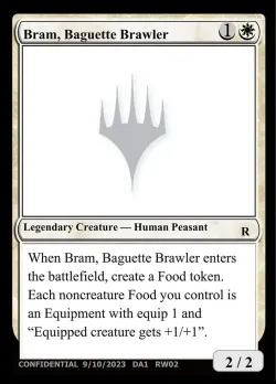 Bram, Baguette Brawler #RW02a · Magic: The Gathering