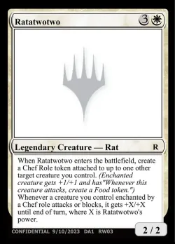 Ratatwotwo #RW03c · Magic: The Gathering