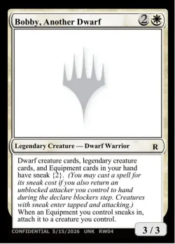 Bobby, Another Dwarf #RW04h · Magic: The Gathering