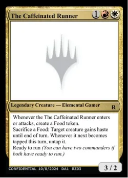 The Caffeinated Runner #RZ03d · Magic: The Gathering