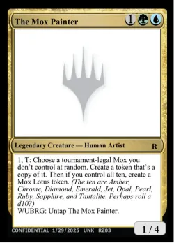 The Mox Painter #RZ03k · Magic: The Gathering