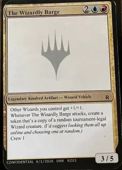 The Wizardly Barge 「UNK/RZ03r」「EN」