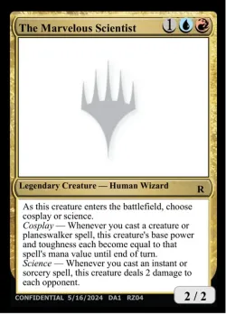 The Marvelous Scientist #RZ04j · Magic: The Gathering