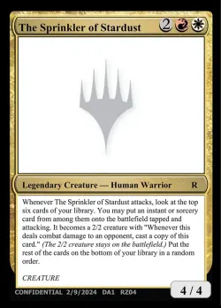 The Sprinkler of Stardust #RZ04k · Magic: The Gathering