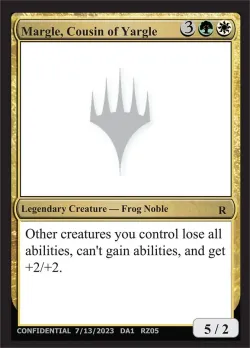 Margle, Cousin of Yargle #RZ05b · Magic: The Gathering