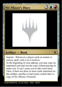 Niv-Mizzet's Diary #RZ05p · Magic: The Gathering