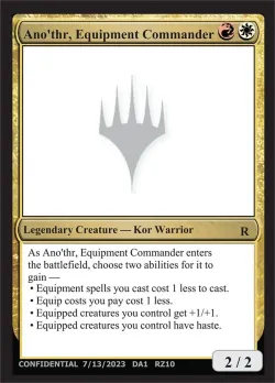 Ano'thr, Equipment Commander #RZ10 · Magic: The Gathering