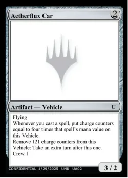 Aetherflux Car #UA02c · Magic: The Gathering