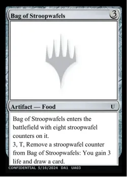 Bag of Stroopwafels #UA03a · Magic: The Gathering