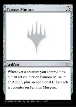 Famous Museum #UA03b · Magic: The Gathering