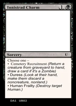 Innistrad Charm #UB02c · Magic: The Gathering