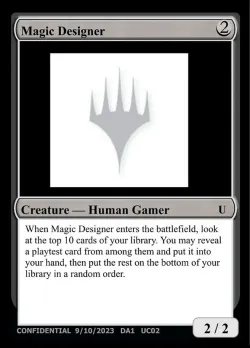 Magic Designer #UC02 · Magic: The Gathering