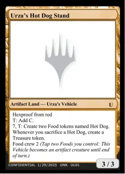 Urza's Hot Dog Stand #UL01b · Magic: The Gathering