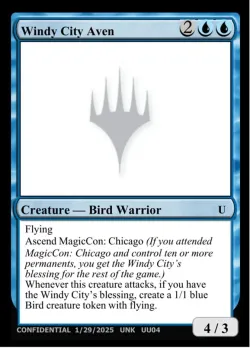 Windy City Aven #UU04a · Magic: The Gathering