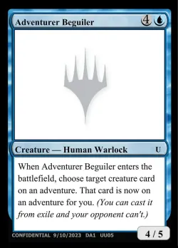 Adventurer Beguiler #UU05 · Magic: The Gathering