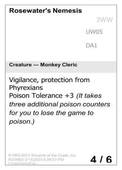 Rosewater's Nemesis #UW05 · Magic: The Gathering