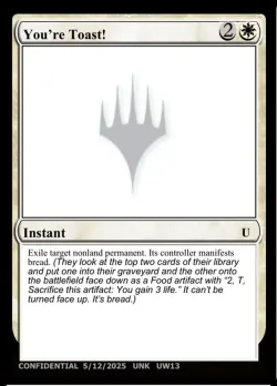 You're Toast! 「UNK/UW13」「EN」