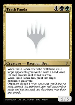 Trash Panda #UZ06 · Magic: The Gathering