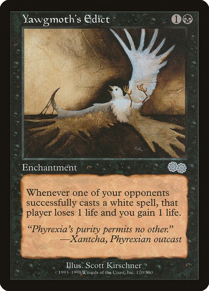 Yawgmoth's Edict 「USG/170」「EN」