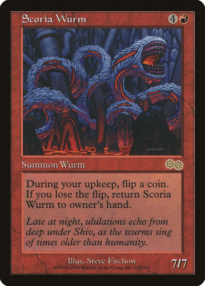 Scoria Wurm 「USG/212」「EN」