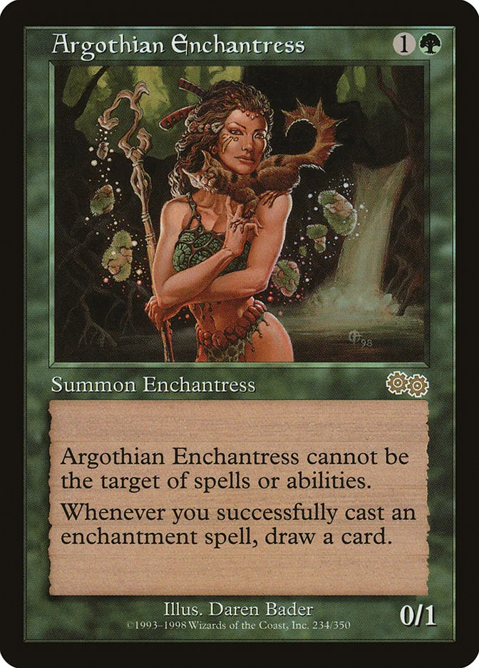 Argothian Enchantress 「USG/234」「EN」