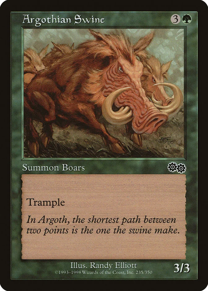 Argothian Swine 「USG/235」「EN」