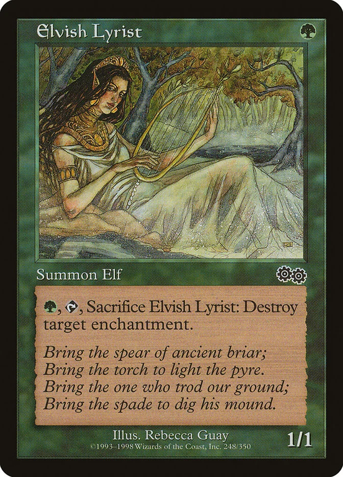 Elvish Lyrist 「USG/248」「EN」